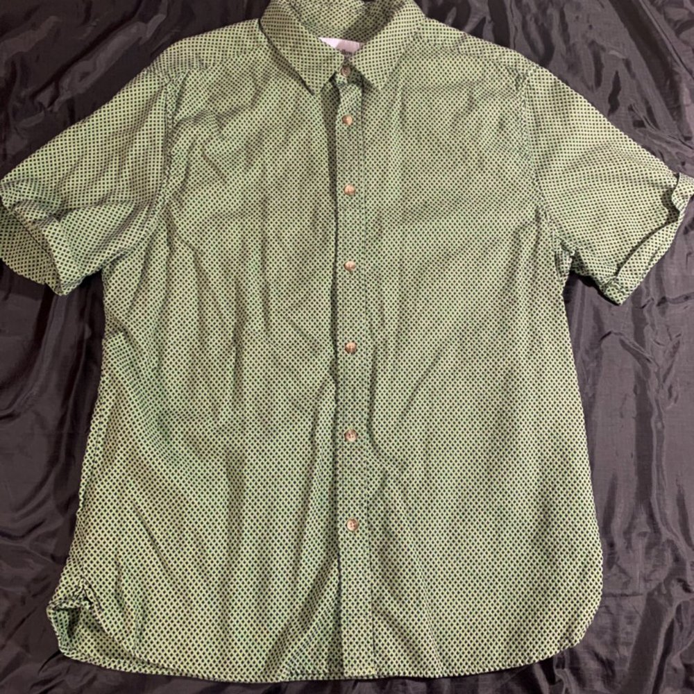 Light Green Button Down Shirt